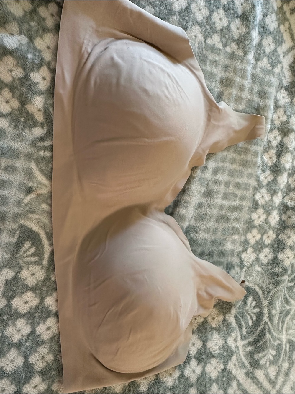 Seamless Nude Wireless Comfort Bra - Women Intimates 3X